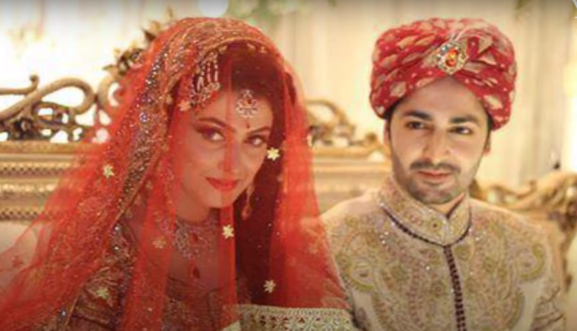 Ayeza khan and danish taimor marriage pic